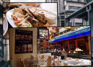 Το ελληνικό σουβλάκι εστιατόριο της Μπανγκόκ