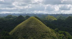 Chocolate Hills Natural Monument (Bohol Island) Philippines