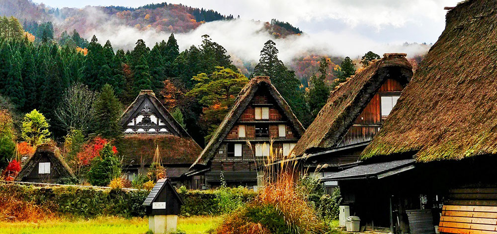 Historic Villages of Shirakawa-gō and Gokayama Japan