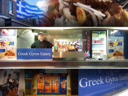 Γιώργος Τάφας, Greek Gyros Eatery & Islands Greek Restaurant, Αγγλία
